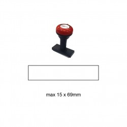 Hand Stamp MS1569R , 15x69mm